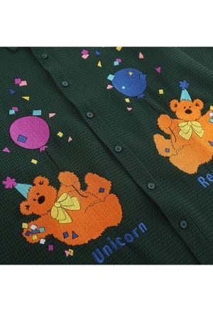 Style Core Aesthetics, New Style Trends Retoro Bear Shirts
