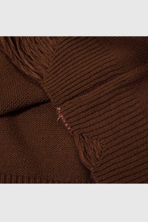 Style Core Aesthetics, New Style Trends Retro Abstract Striped Sweater