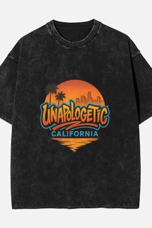 Style Core Aesthetics, New Style Trends Retro California Sunset Vibes Tee