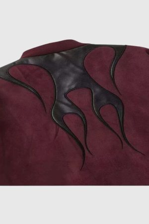 Style Core Aesthetics, New Style Trends Retro Color-Block Pilot Jacket