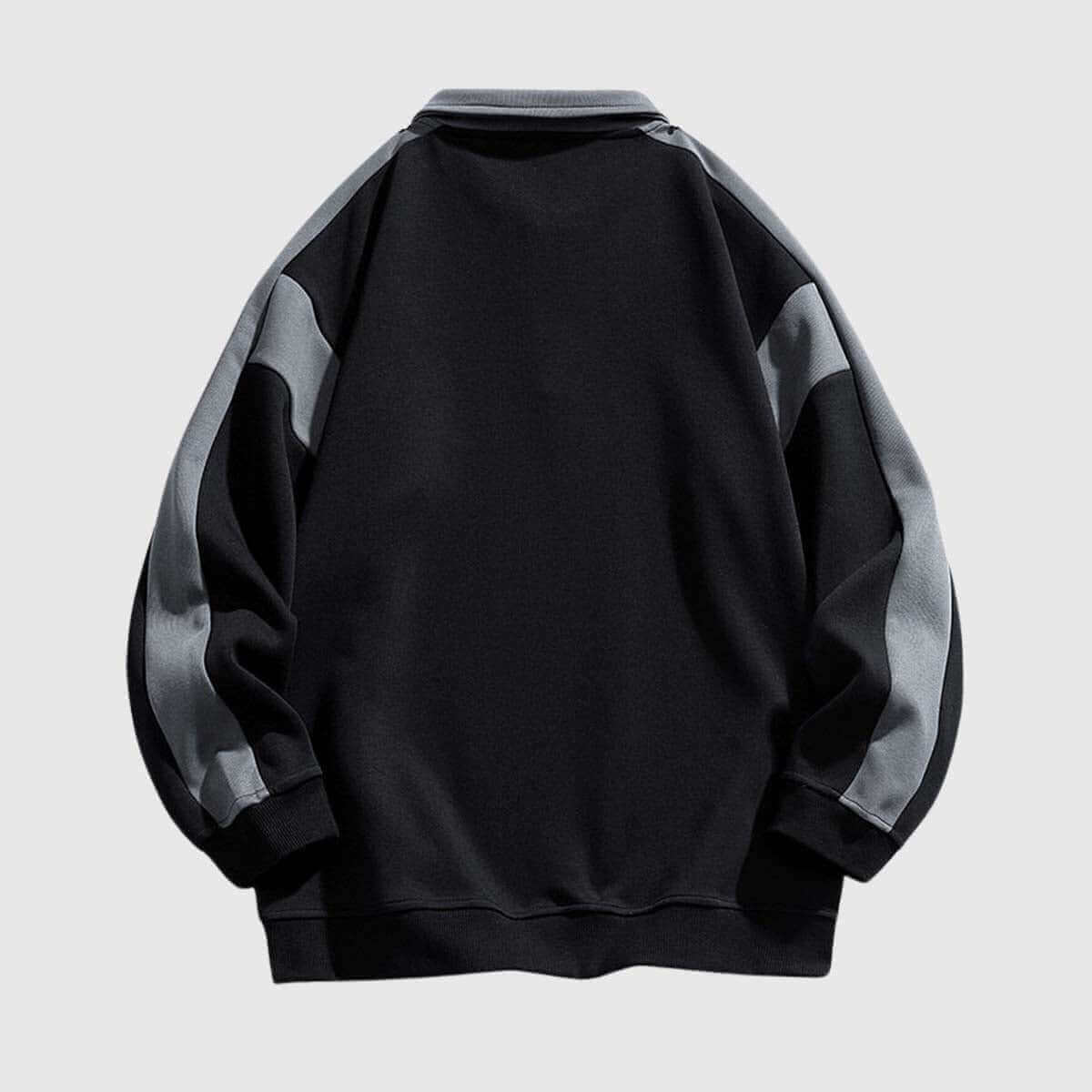 Style Core Aesthetics, New Style Trends Retro Colorblock Sweatshirt Style Core Aesthetics, New Style Trends Retro Colorblock Sweatshirt