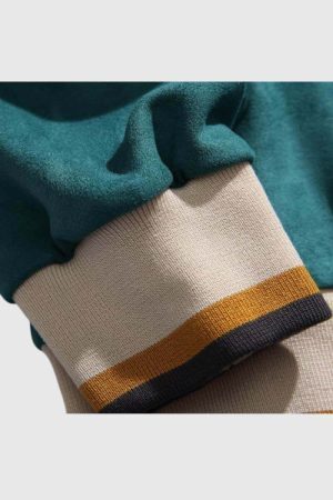 Style Core Aesthetics, New Style Trends Retro Colorblock Sweatshirt
