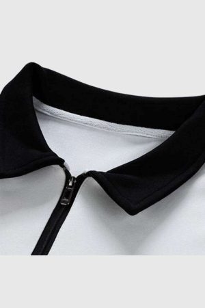 Style Core Aesthetics, New Style Trends Retro Colorblock Sweatshirt