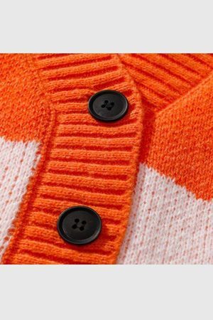 Style Core Aesthetics, New Style Trends Retro Contrasting Colors Sweater