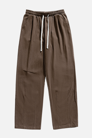 Style Core Aesthetics, New Style Trends Retro Corduroy Jogger Pants