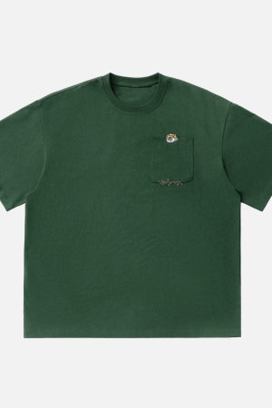 Style Core Aesthetics, New Style Trends Retro Embroidery Cotton T-Shirt