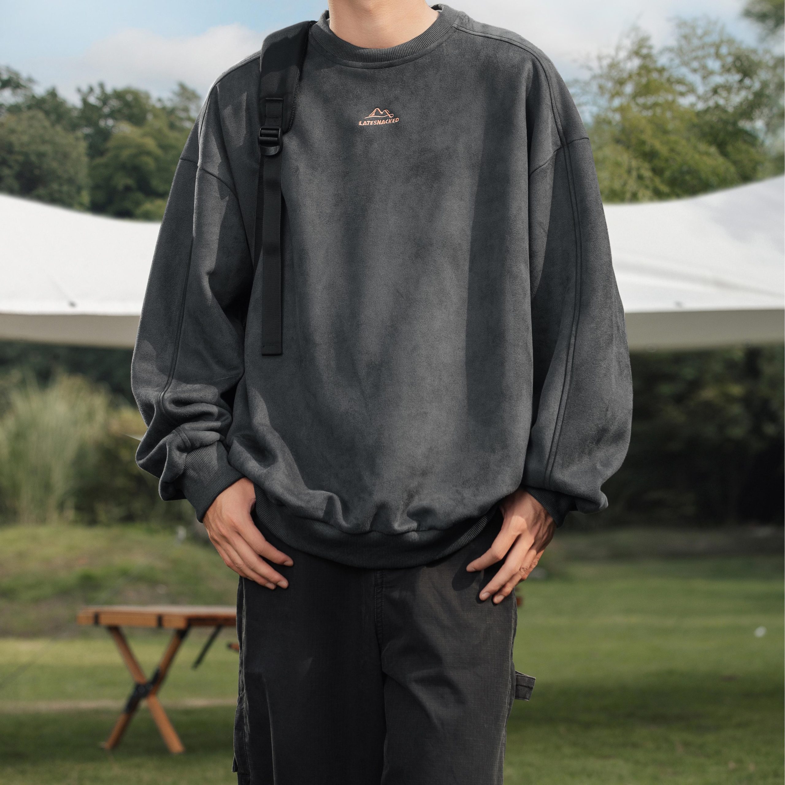 Style Core Aesthetics, New Style Trends Retro Fleece Sweatshirt Style Core Aesthetics, New Style Trends Retro Fleece Sweatshirt