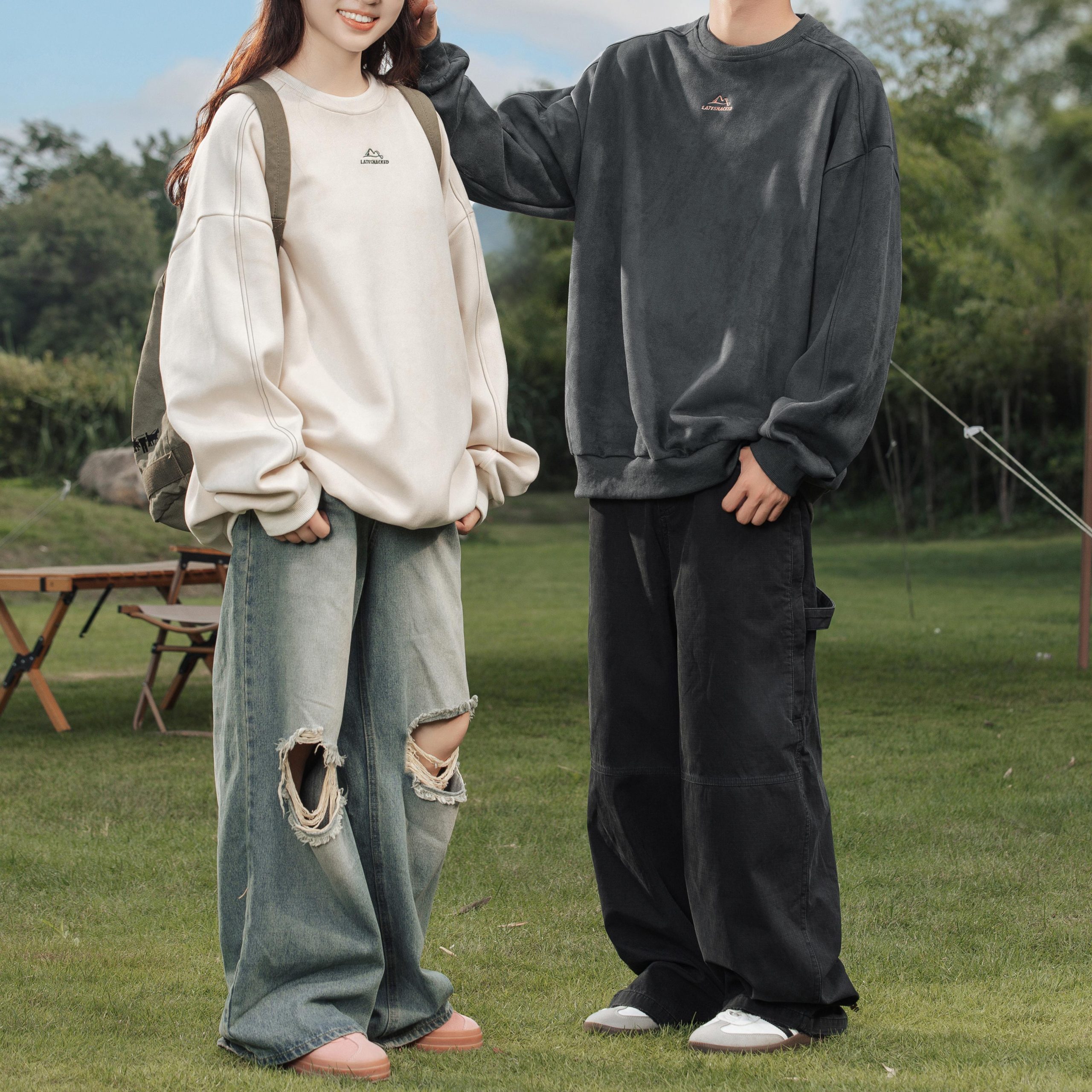 Style Core Aesthetics, New Style Trends Retro Fleece Sweatshirt Style Core Aesthetics, New Style Trends Retro Fleece Sweatshirt