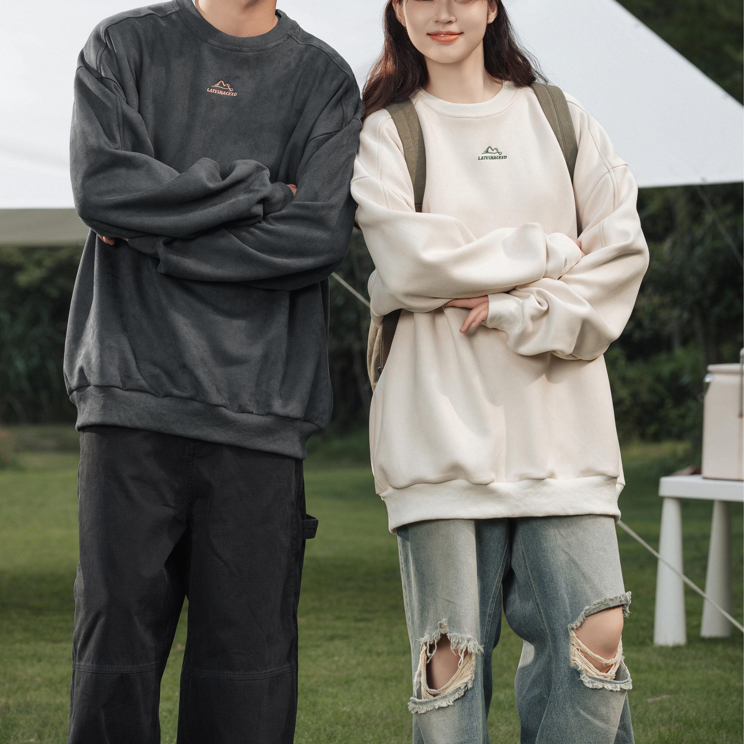 Style Core Aesthetics, New Style Trends Retro Fleece Sweatshirt Style Core Aesthetics, New Style Trends Retro Fleece Sweatshirt