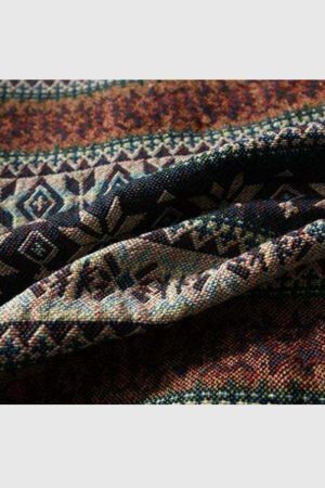 Style Core Aesthetics, New Style Trends Retro Floral Print Sweater