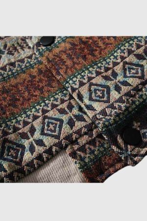 Style Core Aesthetics, New Style Trends Retro Floral Print Sweater