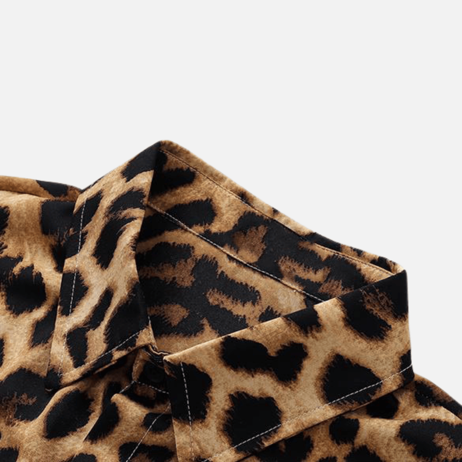 Style Core Aesthetics, New Style Trends Retro Leopard Print Shirt Style Core Aesthetics, New Style Trends Retro Leopard Print Shirt