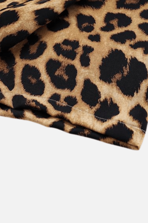 Style Core Aesthetics, New Style Trends Retro Leopard Print Shirt