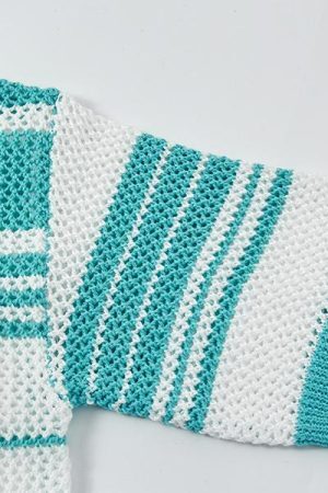 Style Core Aesthetics, New Style Trends Retro Striped Knit Polo