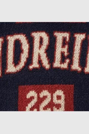 Style Core Aesthetics, New Style Trends Retro Striped V-Neck Sweater