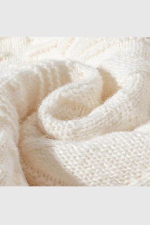 Style Core Aesthetics, New Style Trends Retro Textured Knit Sweater