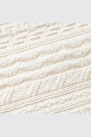 Style Core Aesthetics, New Style Trends Retro Textured Knit Sweater