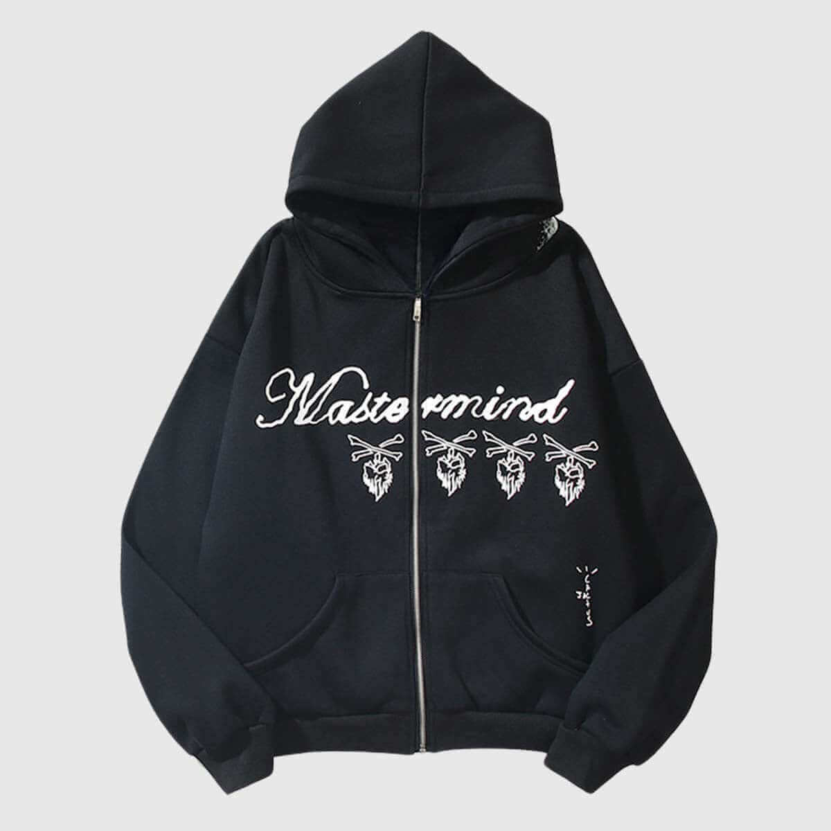 Style Core Aesthetics, New Style Trends Retro Wash Skull Print Hoodie Style Core Aesthetics, New Style Trends Retro Wash Skull Print Hoodie