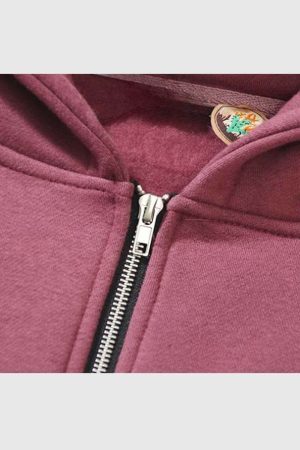 Style Core Aesthetics, New Style Trends Retro Wash Skull Print Hoodie