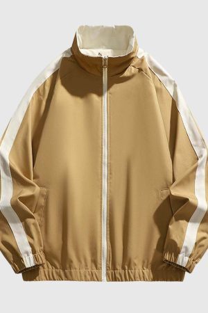 Style Core Aesthetics, New Style Trends Reversible Color-Block Jacket