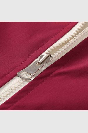 Style Core Aesthetics, New Style Trends Reversible Color-Block Sports Jacket