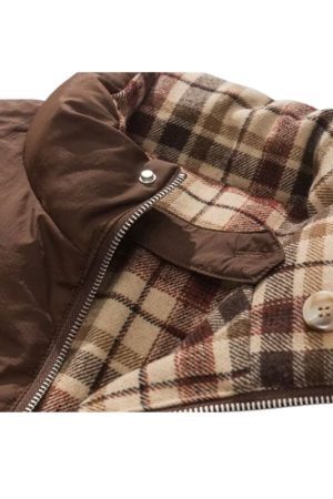 Style Core Aesthetics, New Style Trends Reversible Sporty Casual Padded Jacket