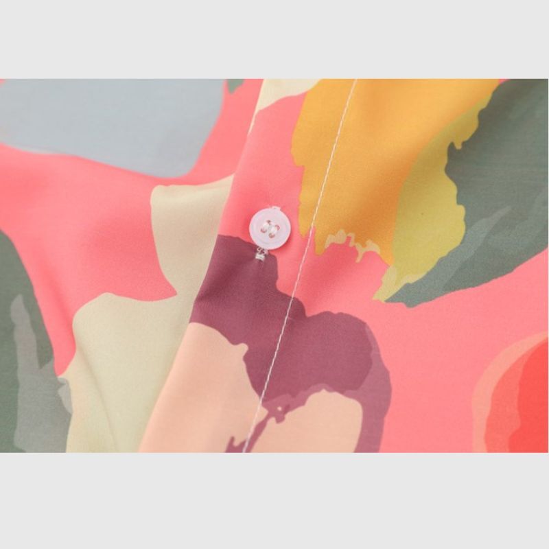 Style Core Aesthetics, New Style Trends Rose Contrast Cotton Shirts Style Core Aesthetics, New Style Trends Rose Contrast Cotton Shirts