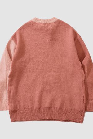 Style Core Aesthetics, New Style Trends Sailboat Embroidery Sweater