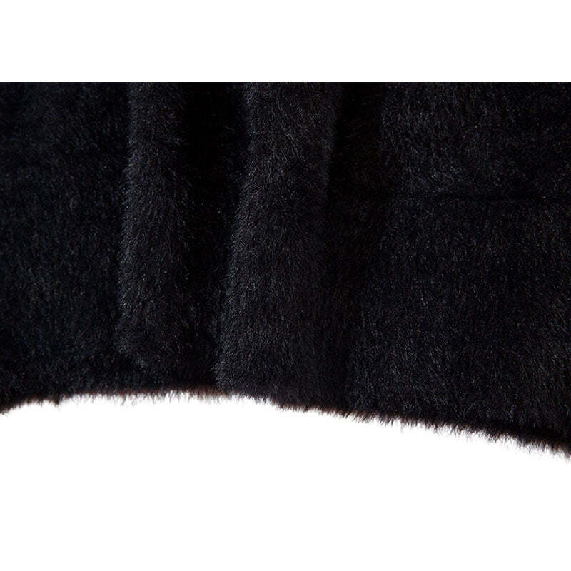 Style Core Aesthetics, New Style Trends Sheep Pattern Embroidered Mink Hair Pullover Style Core Aesthetics, New Style Trends Sheep Pattern Embroidered Mink Hair Pullover