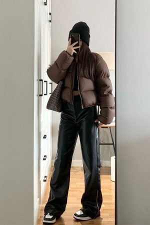 Style Core Aesthetics, New Style Trends Short Vintage Chic Down Coat