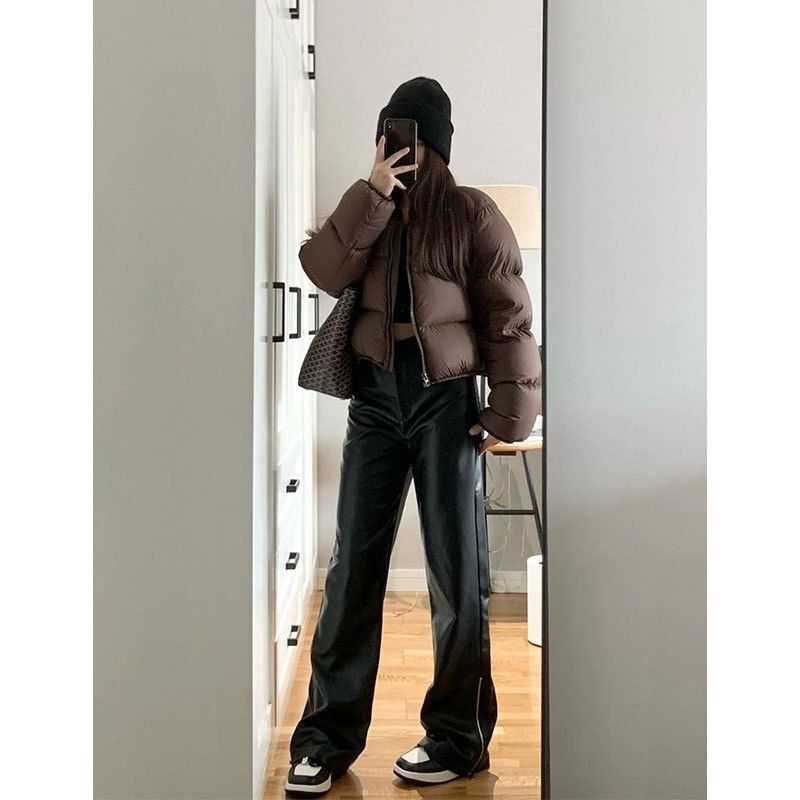 Style Core Aesthetics, New Style Trends Short Vintage Chic Down Coat Style Core Aesthetics, New Style Trends Short Vintage Chic Down Coat