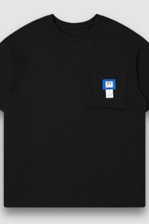 Style Core Aesthetics, New Style Trends Simple Irregular Pocket Tee