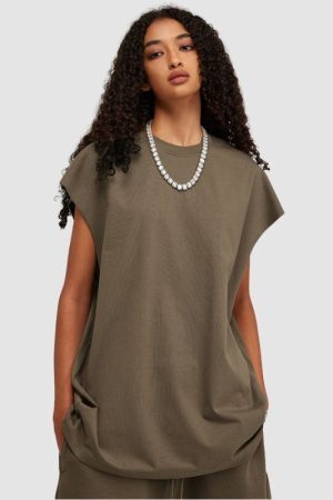 Style Core Aesthetics, New Style Trends Simple Solid Color Vest