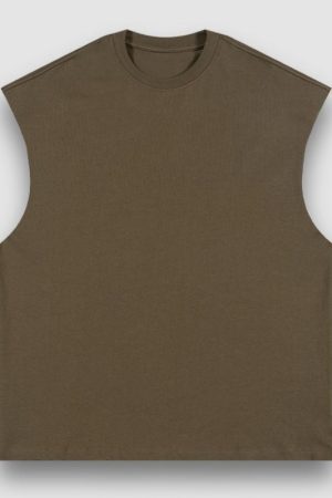 Style Core Aesthetics, New Style Trends Simple Solid Color Vest