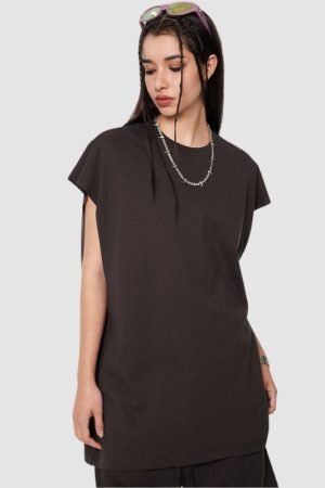 Style Core Aesthetics, New Style Trends Simple Solid Color Vest