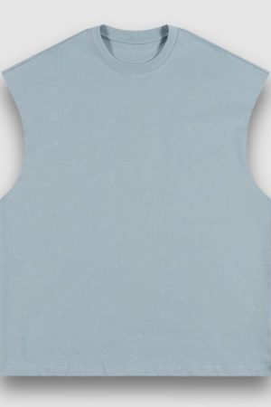 Style Core Aesthetics, New Style Trends Simple Solid Color Vest