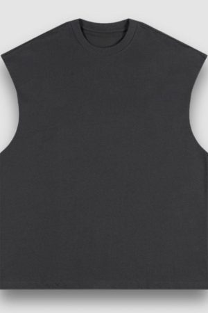 Style Core Aesthetics, New Style Trends Simple Solid Color Vest