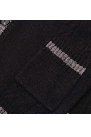 Style Core Aesthetics, New Style Trends Simple Stitching Cardigan