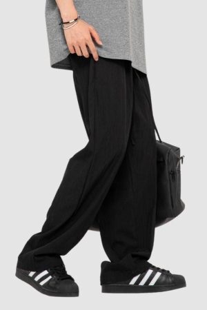 Style Core Aesthetics, New Style Trends Simple Straight Leg Yamamoto Pants