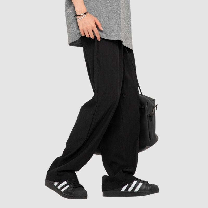 Style Core Aesthetics, New Style Trends Simple Straight Leg Yamamoto Pants