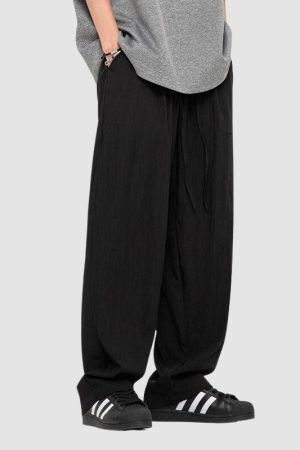 Style Core Aesthetics, New Style Trends Simple Straight Leg Yamamoto Pants