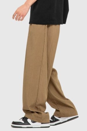 Style Core Aesthetics, New Style Trends Simple Straight Leg Yamamoto Pants