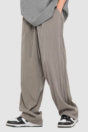 Style Core Aesthetics, New Style Trends Simple Straight Leg Yamamoto Pants