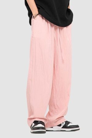 Style Core Aesthetics, New Style Trends Simple Straight Leg Yamamoto Pants