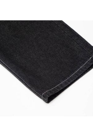 Style Core Aesthetics, New Style Trends Skeleton Embroidered Jeans