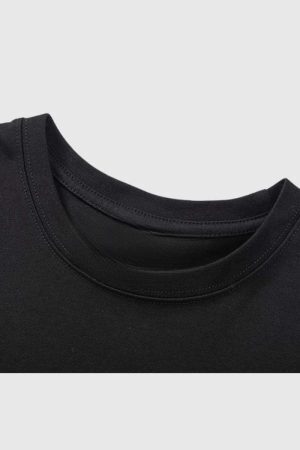 Style Core Aesthetics, New Style Trends Skeleton Graphic Print T-shirt