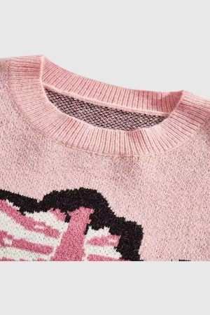 Style Core Aesthetics, New Style Trends Skeleton Knit Sweater