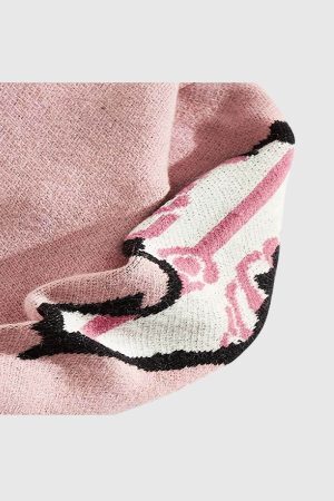 Style Core Aesthetics, New Style Trends Skeleton Knit Sweater