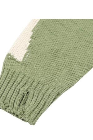 Style Core Aesthetics, New Style Trends Skeleton Print Knitted Sweater