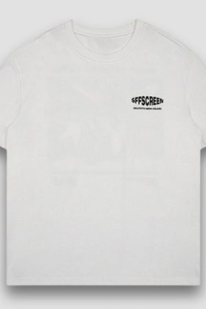 Style Core Aesthetics, New Style Trends Sketch Cotton Airplane Tee